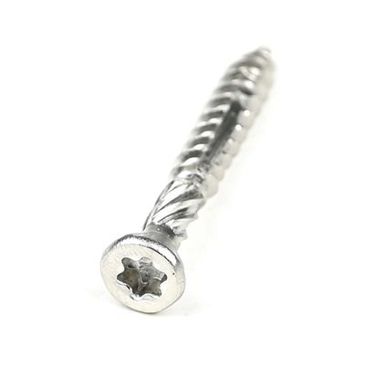 100% QC 테스트 Ruspert 마무리 평면 머리 톡스 40mm 목재 건설용 나사