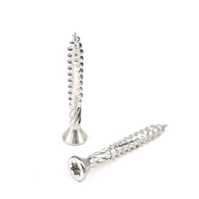100% QC 테스트 Ruspert 마무리 평면 머리 톡스 40mm 목재 건설용 나사