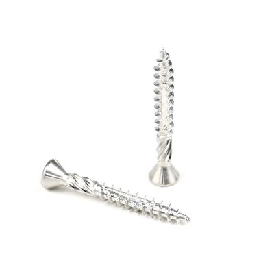 100% QC 테스트 Ruspert 마무리 평면 머리 톡스 40mm 목재 건설용 나사