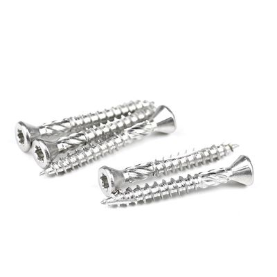 100% QC 테스트 Ruspert 마무리 평면 머리 톡스 40mm 목재 건설용 나사