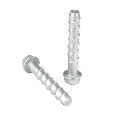 Sus410 U5 3/4-16x5 "콘크리트 슬랩을위한 헥스 세척 머리의 앵커 볼트 쉽게 설치