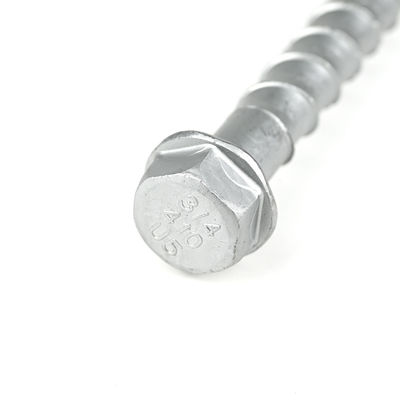 Sus410 U5 3/4-16x5 "콘크리트 슬랩을위한 헥스 세척 머리의 앵커 볼트 쉽게 설치