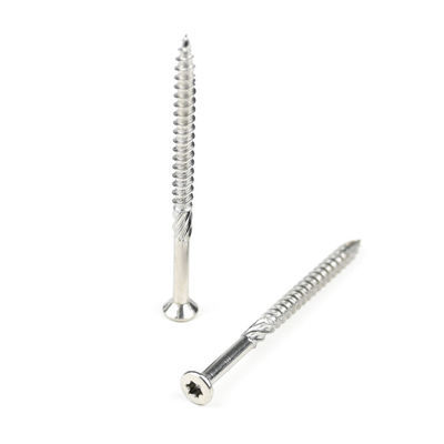410 스테인레스 스틸 목재 나사 60mm 톡스 Countersunk 목재 테라스 데크 TYPE 17