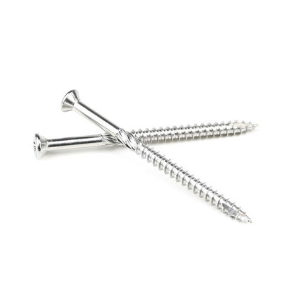 410 스테인레스 스틸 목재 나사 60mm 톡스 Countersunk 목재 테라스 데크 TYPE 17