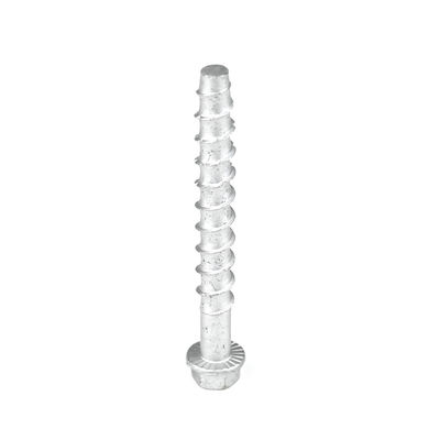 메트릭 M10 콘크리트 나사 100mm 석조 앵커 볼트 가속 스트립