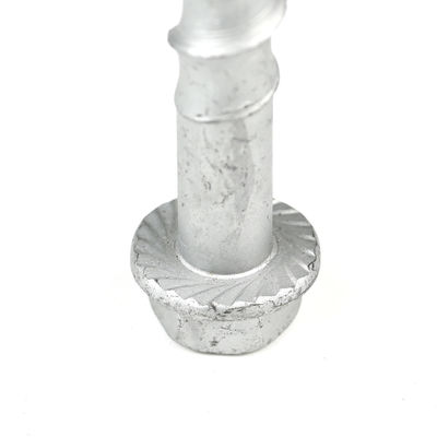 진크 대 지름 헥스 플랜지 자기 굴착 앵커 나사 M12 125mm 콘크리트 석조 나사