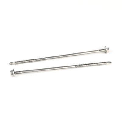 진크 헥스 세척기 머리 자동 뚫기 나사 150mm 샌드위치 패널 듀얼 스레드