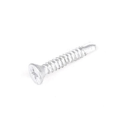 Countersunk 평면 머리 필립스 드라이브 Ruspert 코팅을 가진 자기 굴착 나사