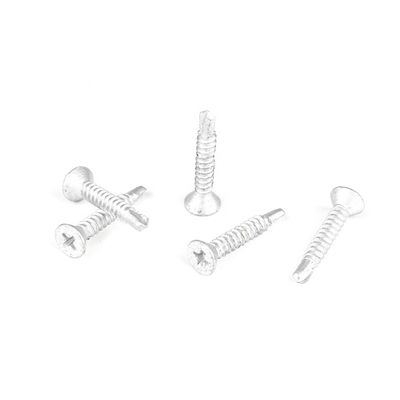 Countersunk 평면 머리 필립스 드라이브 Ruspert 코팅을 가진 자기 굴착 나사