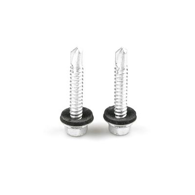 38mm Hex 세척 머리와 Epdm 세척 머리와 함께 자기 굴착 나사 창문에 맞춤형 지원