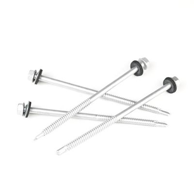 좌석 고정 고정 헥스 세척기 머리 블랙 세척기 Bimetal 헥스 스크럽 6.3x130mm