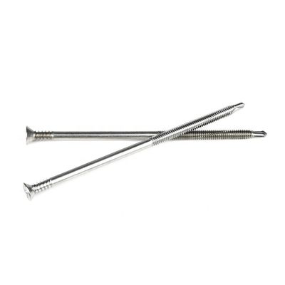 HEX 헤드 스타일 스테인리스 스틸 자체 굴착 나사 5.5x130mm 맞춤형 지원