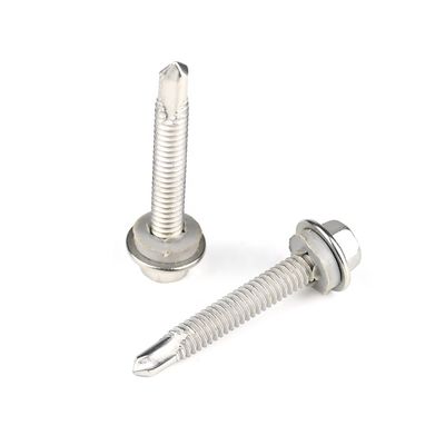 맞춤형 테크 블랙 HEX 세탁기 머리 금속 목재 M3.5-M6를 위한 자기 굴착 나사3