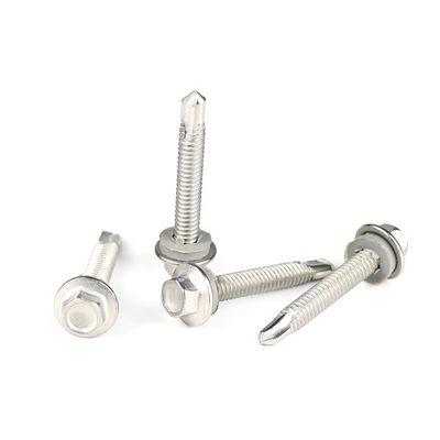 맞춤형 테크 블랙 HEX 세탁기 머리 금속 목재 M3.5-M6를 위한 자기 굴착 나사3