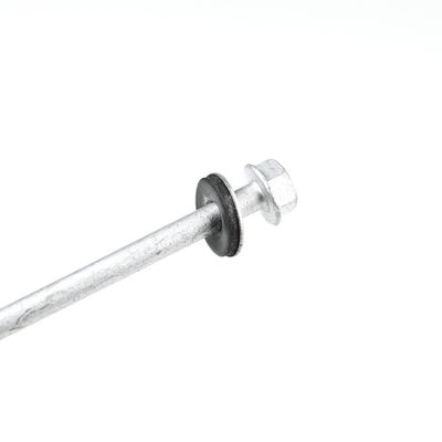 코팅 스테인레스 스틸 자체 굴착 나침반 6.3x180mm 결합 된 세척기와 둥근 머리로