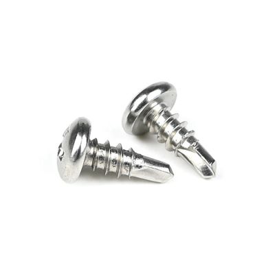 맞춤형 지원 블랙 필립스 크로스 침착 판 머리 Sus 304 자기 굴착 나사 3.5x10mm