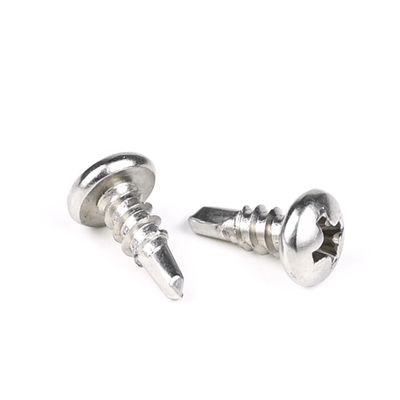 맞춤형 지원 블랙 필립스 크로스 침착 판 머리 Sus 304 자기 굴착 나사 3.5x10mm