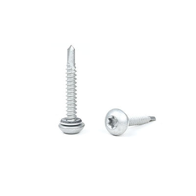 타원형 헤드 스테인리스 스틸 SUS410 자체 뚫기 테크 스크루