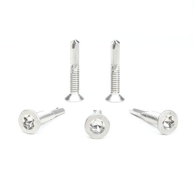 410 SS Tek 5 포인트 자기 뚫기 나사 Csk 머리 맞춤형 필요에 대한