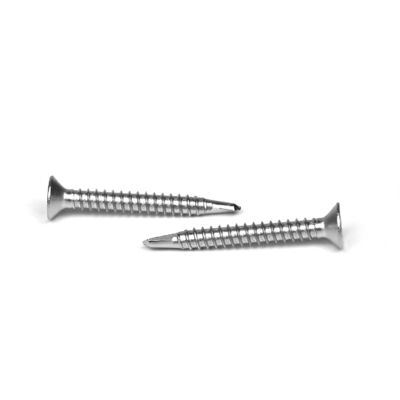 노란색 스테인리스 스틸 Sus 304 Csk 톡스 평면 머리 자부장 나사 Inox 3.9x25mm