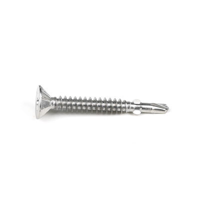 스테인리스 스틸 평면 머리 자체 굴착 나사 날개 4.5x37mm와 Ruspert 마무리