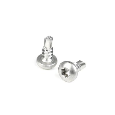 우수한 SUS410 스테인리스 스틸 4.8x13mm 판 헤드 셀프 드릴링 스크루 토크스 헤드 스크루