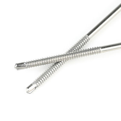 헥스 세척기 헤드 스테인리스 셀프 드릴링 스크루 6.3x200mm 단열 샌드위치 패널
