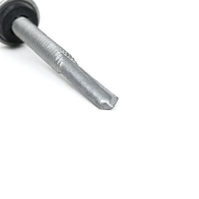 진크 합금 코팅 헥스 플랜지 헤드 셀프 드릴링 스크루 Tek 7 설치 5.5x50